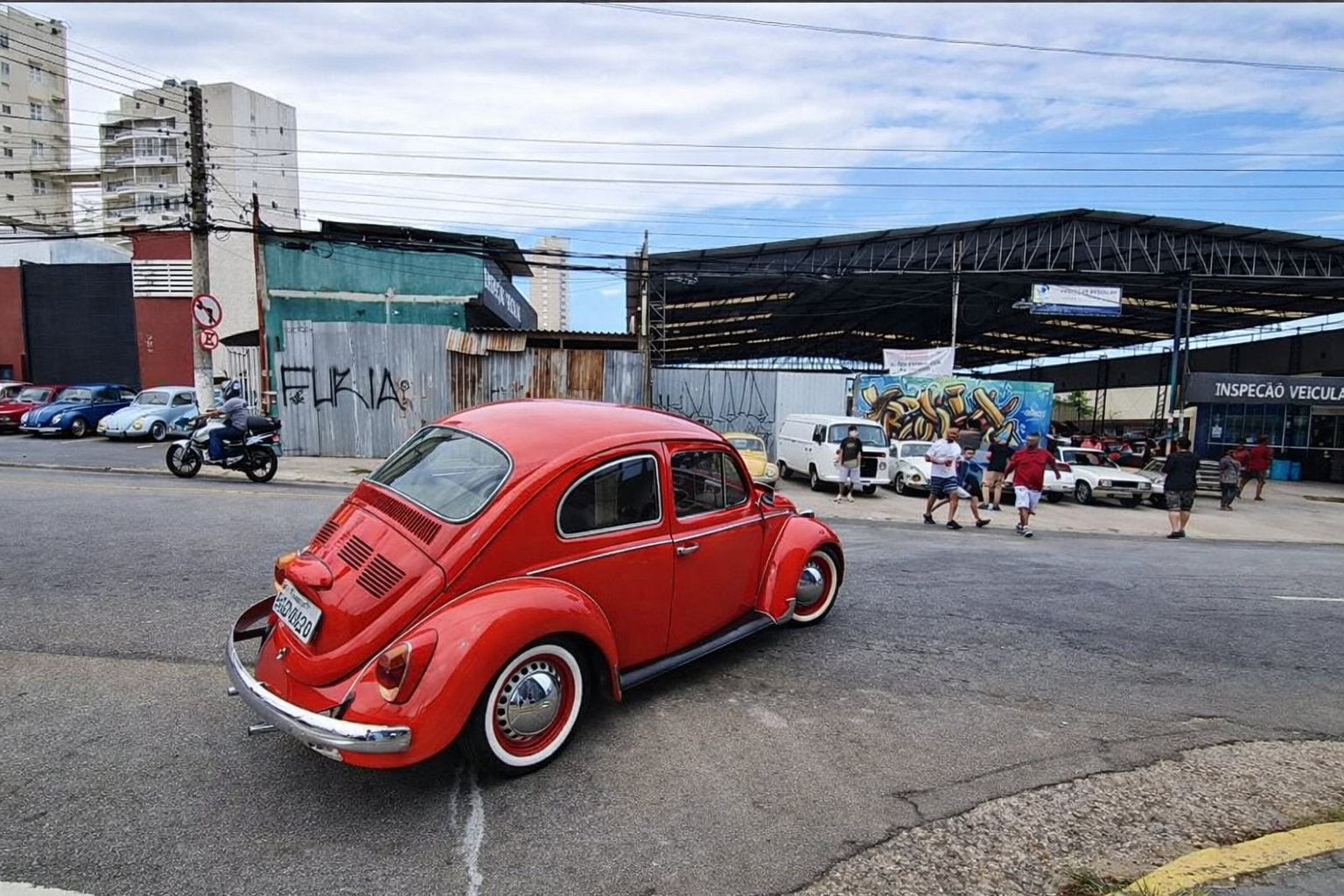 Evento de antigomobilismo promovido pela Santo André Inspeção Veicular – Ano de 2020
